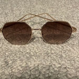 Free People Octagon Sunglasses